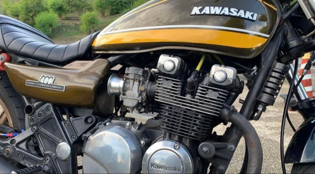 T*m様 ゼファーχ 外装キット　タイガーカラー