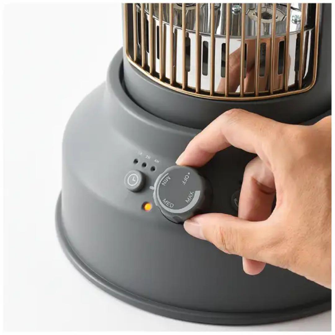 新品　カーボンヒーター Nostal Stove wide BOE077-CGY