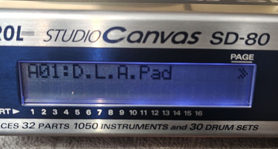 【通電確認のみ】EDIROL Roland SD-80