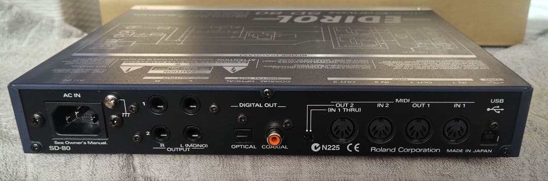 【通電確認のみ】EDIROL Roland SD-80