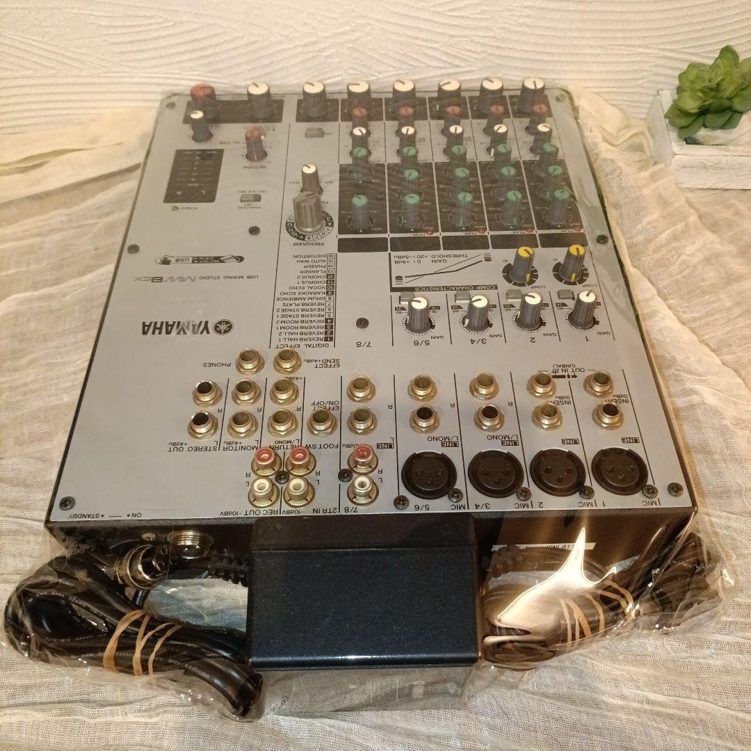 【動作確認済】 YAMAHA USBスタジオミキサー MW8CX シルバー