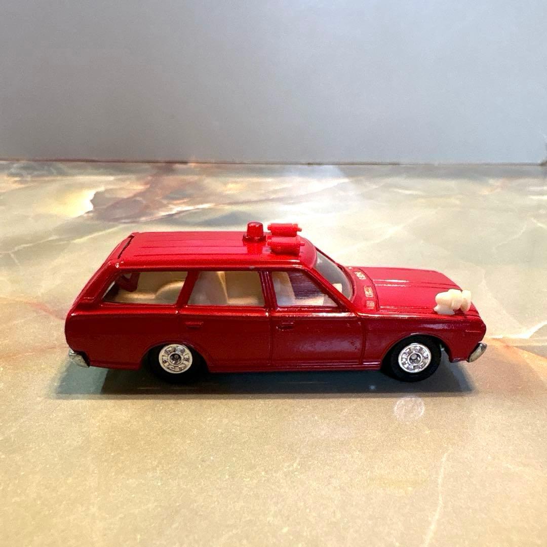 トミカNO.78 ニッサンセドリックワゴンファイアチーフカー 黒箱 日本製