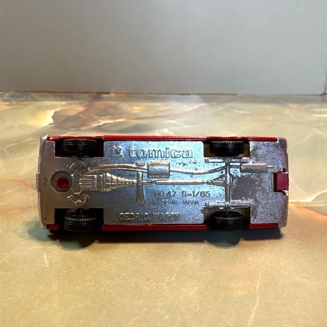 トミカNO.78 ニッサンセドリックワゴンファイアチーフカー 黒箱 日本製