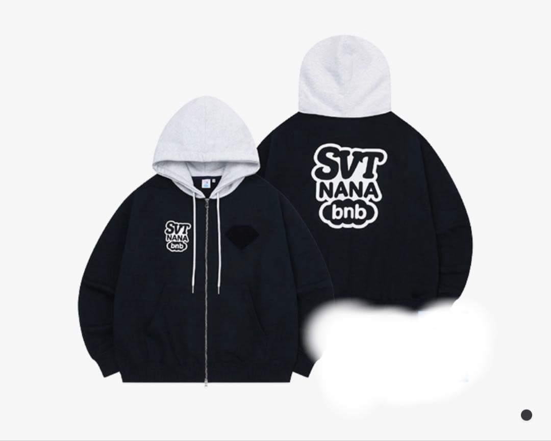 SEVENTEEN ナナ民泊 NANAbnb フーディー　Lサイズ