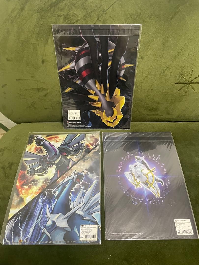 2008 09 ギラティナ　クリアファイル 新品未開封　ムービングシャドー