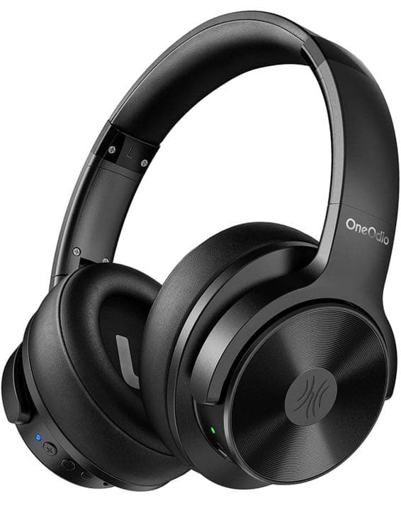 ワイヤレスヘッドホンノイズキャンセリング AAC対応 ハイブリッド オーバー