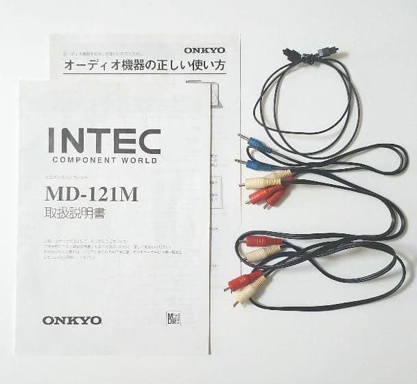 ONKYO INTEC MDレコーダー・FM/AMチューナー・カセットデッキ