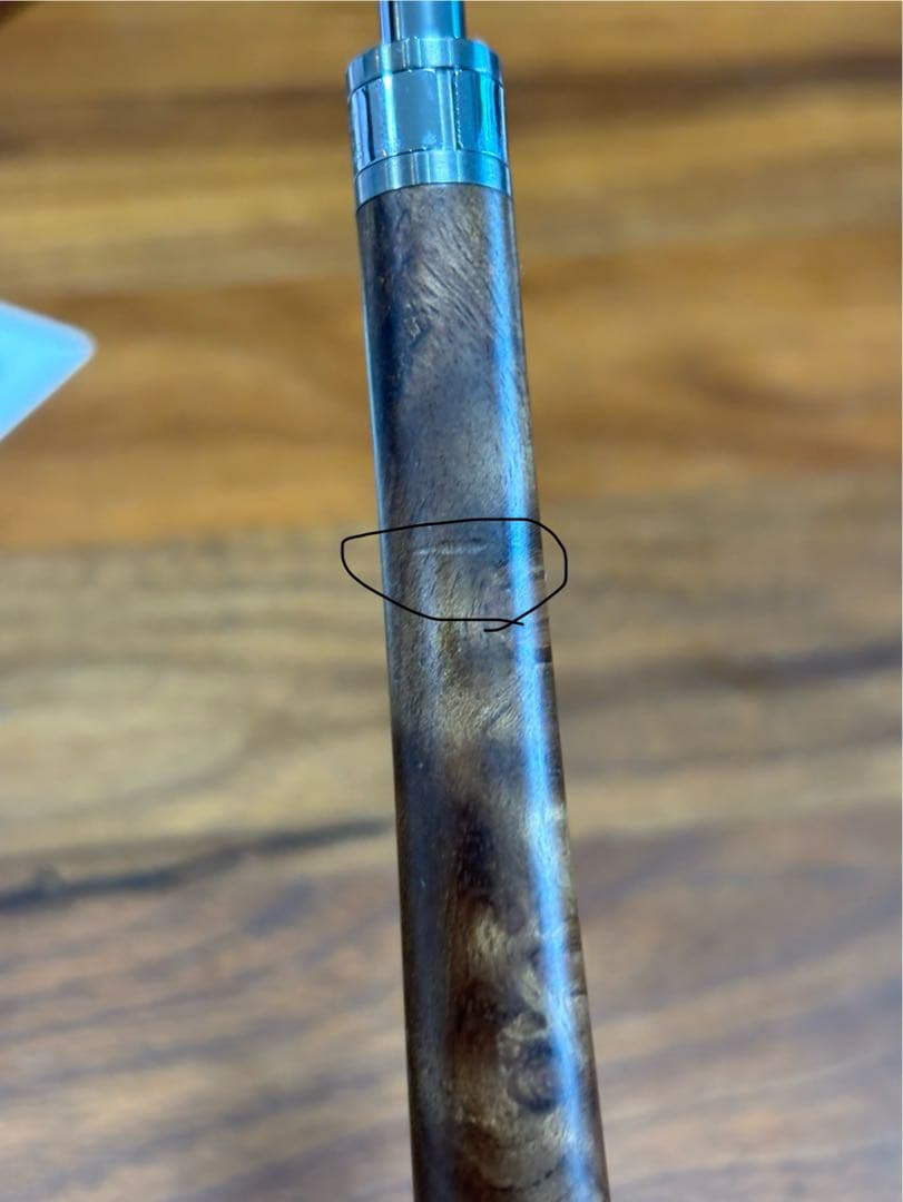 工房楔　マーブルウッドシャープペンシル　0.7