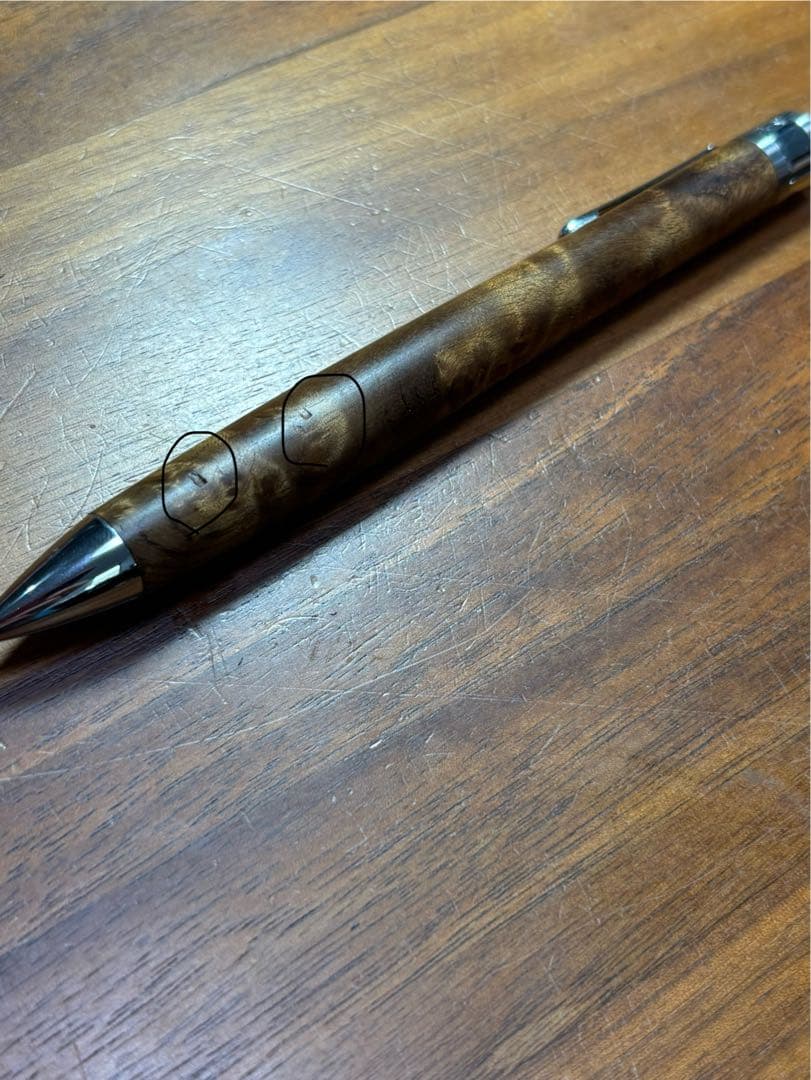 工房楔　マーブルウッドシャープペンシル　0.7