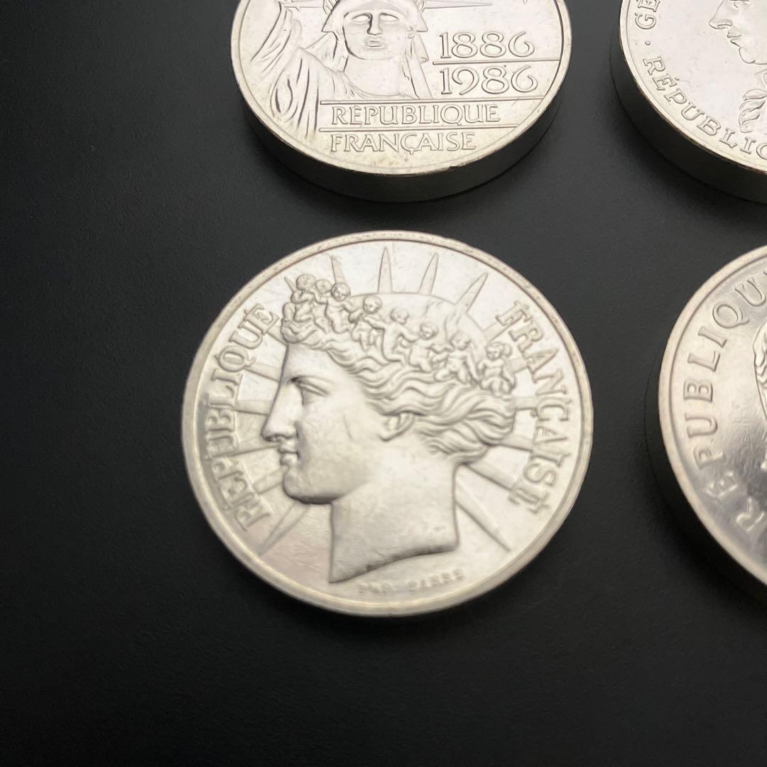 フランス　銀貨　ピエフォー