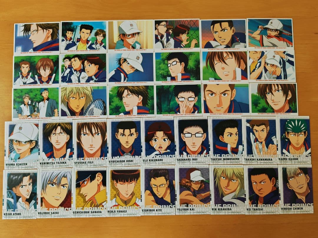 d*4様 テニスの王子様トレカ　New Season Part 1〜Part 5