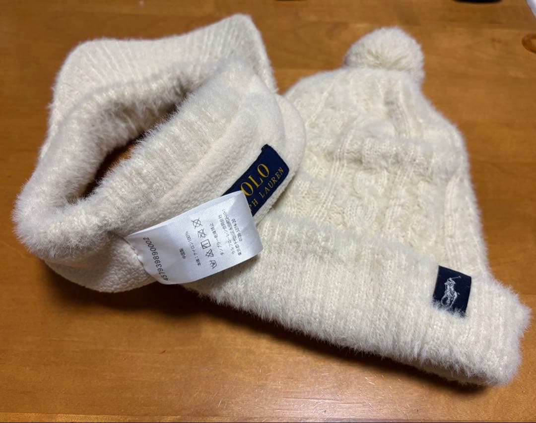 POLO RALPH LAUREN ニット帽子セット