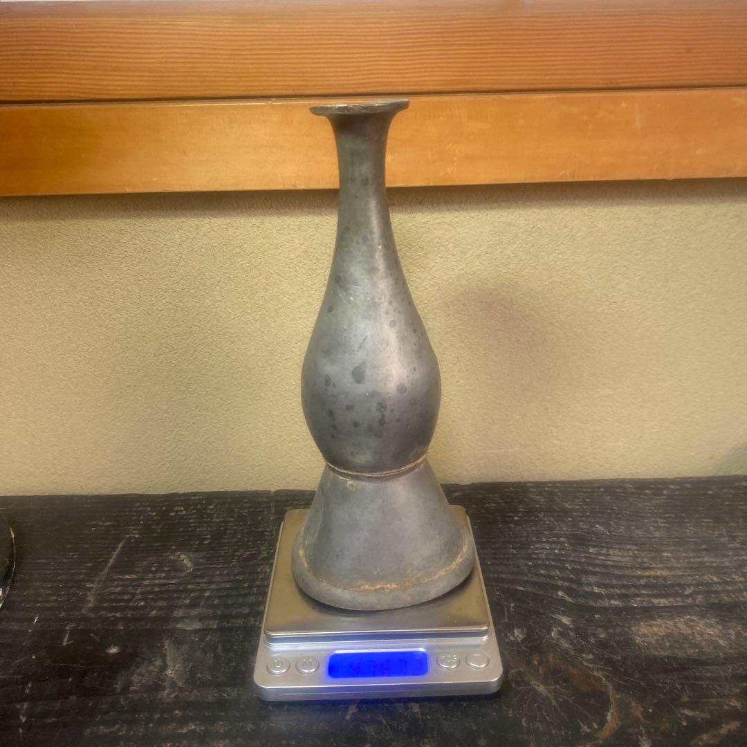 錫徳利476g22cm9cm