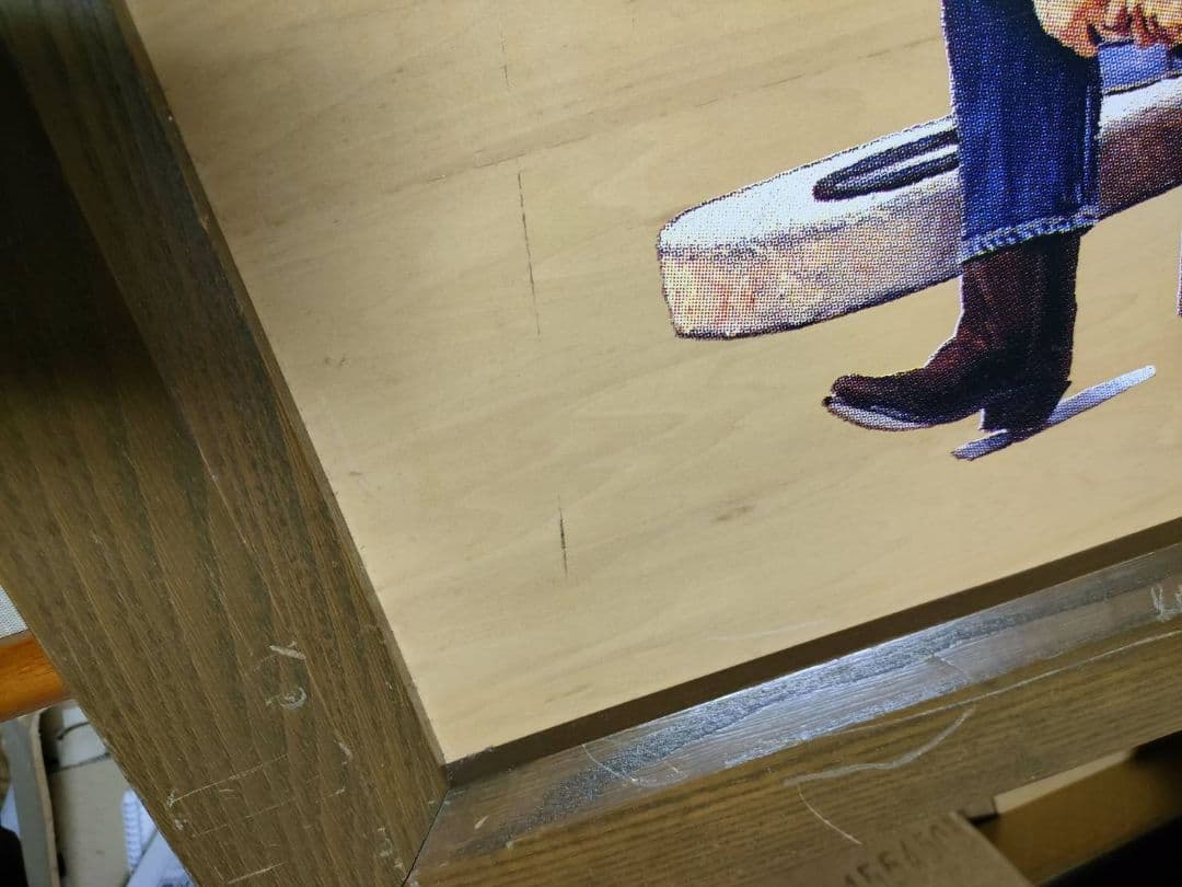 ★EDWIN 非売品 木製看板 DENIM is EDWIN 販促用 ノベルティ