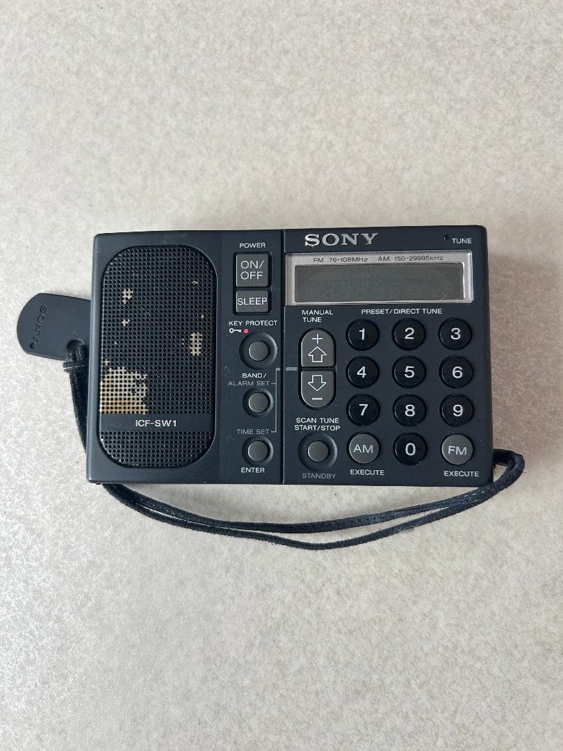 SONY ICF-SW1S PLLシンセサイザーレシーバー（ジャンク品）