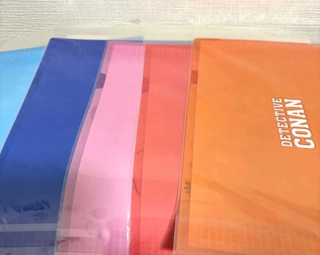 名探偵コナン　複製原画　クリアファイル5枚セット