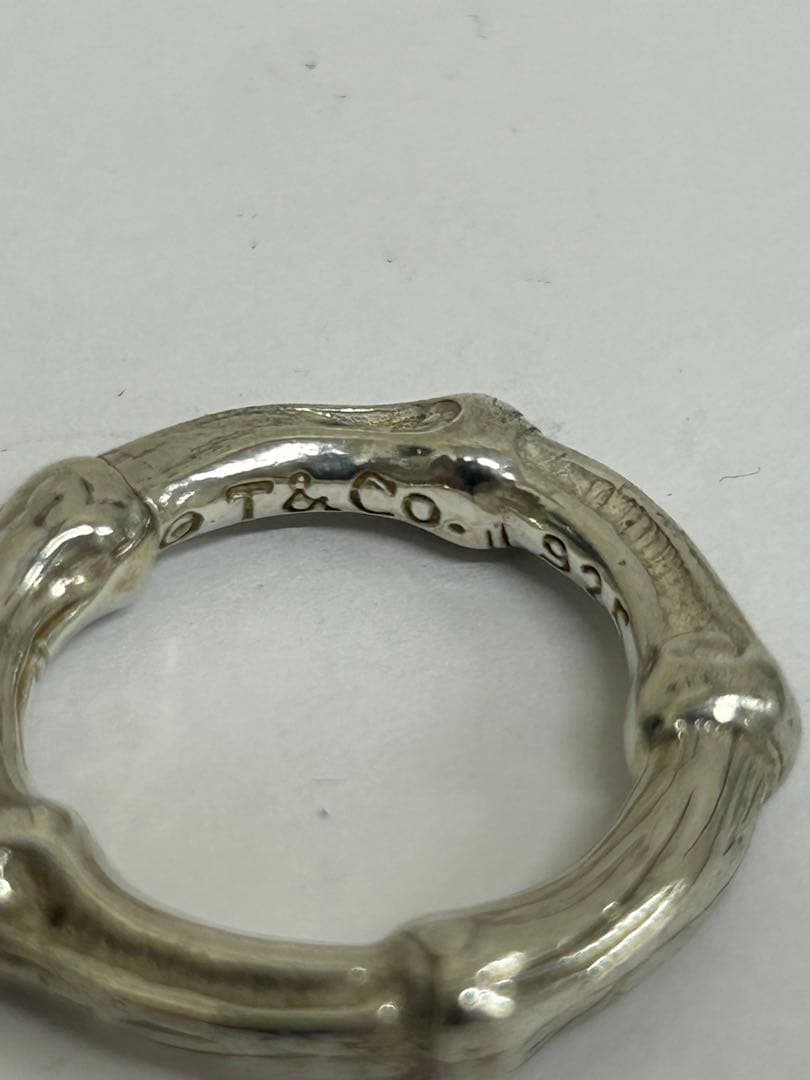 TIFFANY ティファニー　バンブーリング　7号　シルバー