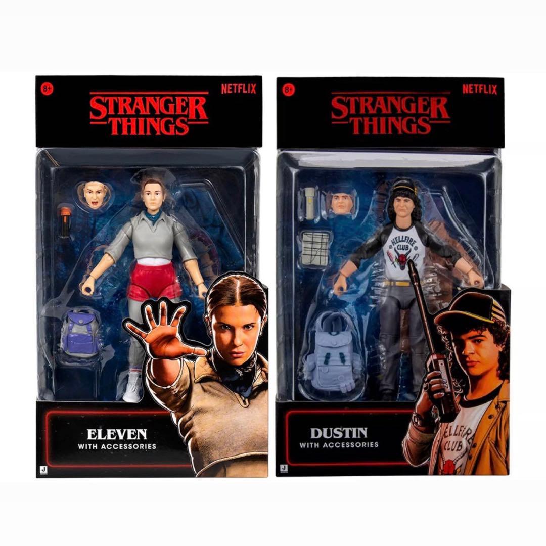 ストレンジャーシングス 未知の世界 6インチ・フィギュア　シリーズ1　2点セット