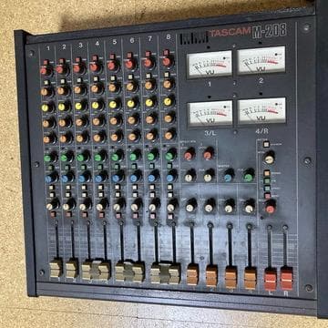 TASCAM M-208 アナログミキサー ヴィンテージ タスカム