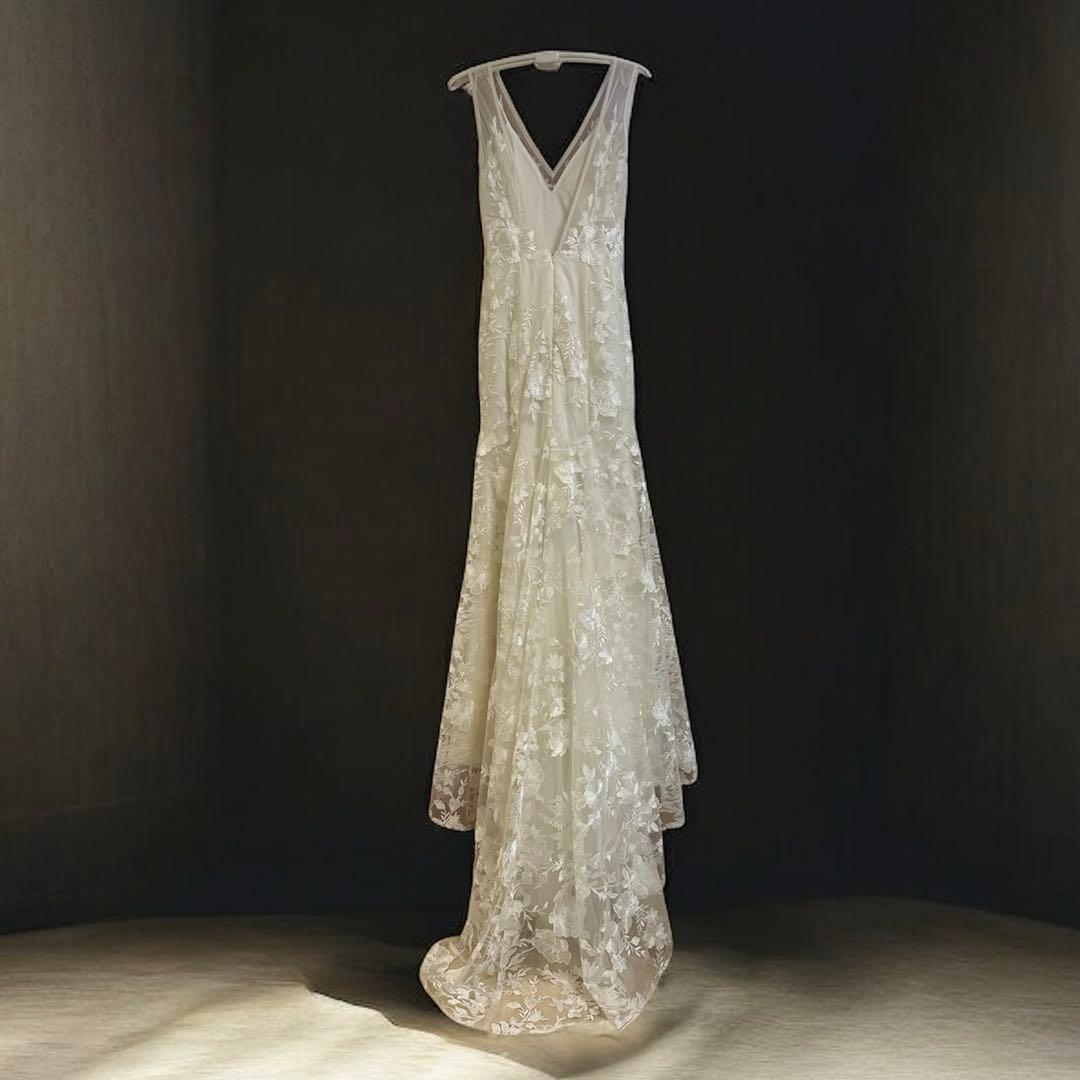 アーバンブランシュ　ソフトマーメイドドレス　ホワイト