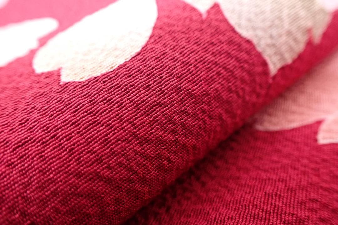 秀品 やまと謹製 正絹 振袖 袋帯 帯地 帯揚げ 全4点セット 身丈156cm