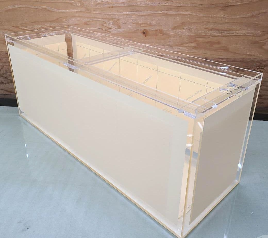 アクリル水槽　900×300×360 (塩ビ蓋付き)