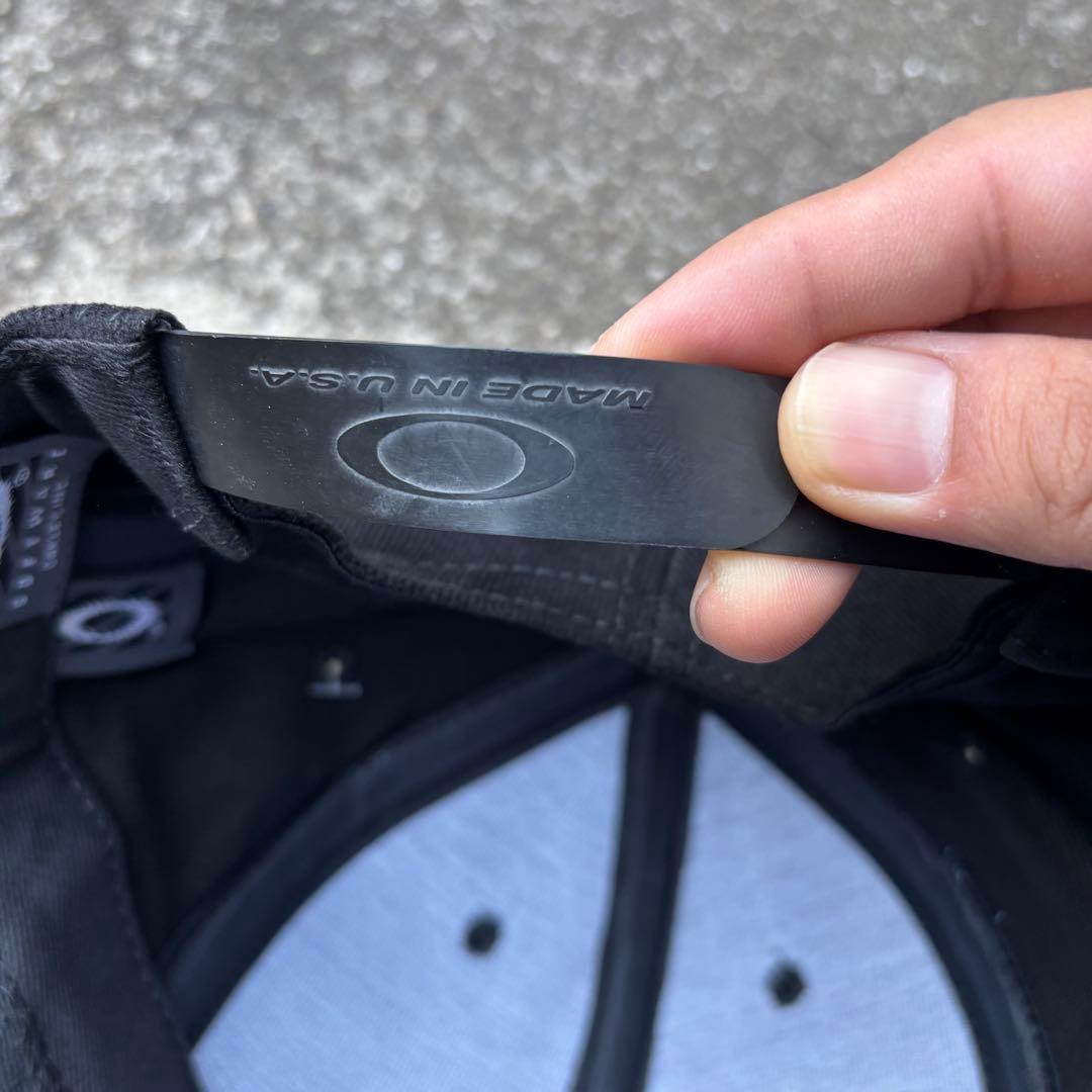 90s Oakley ギザロゴキャップ USA製