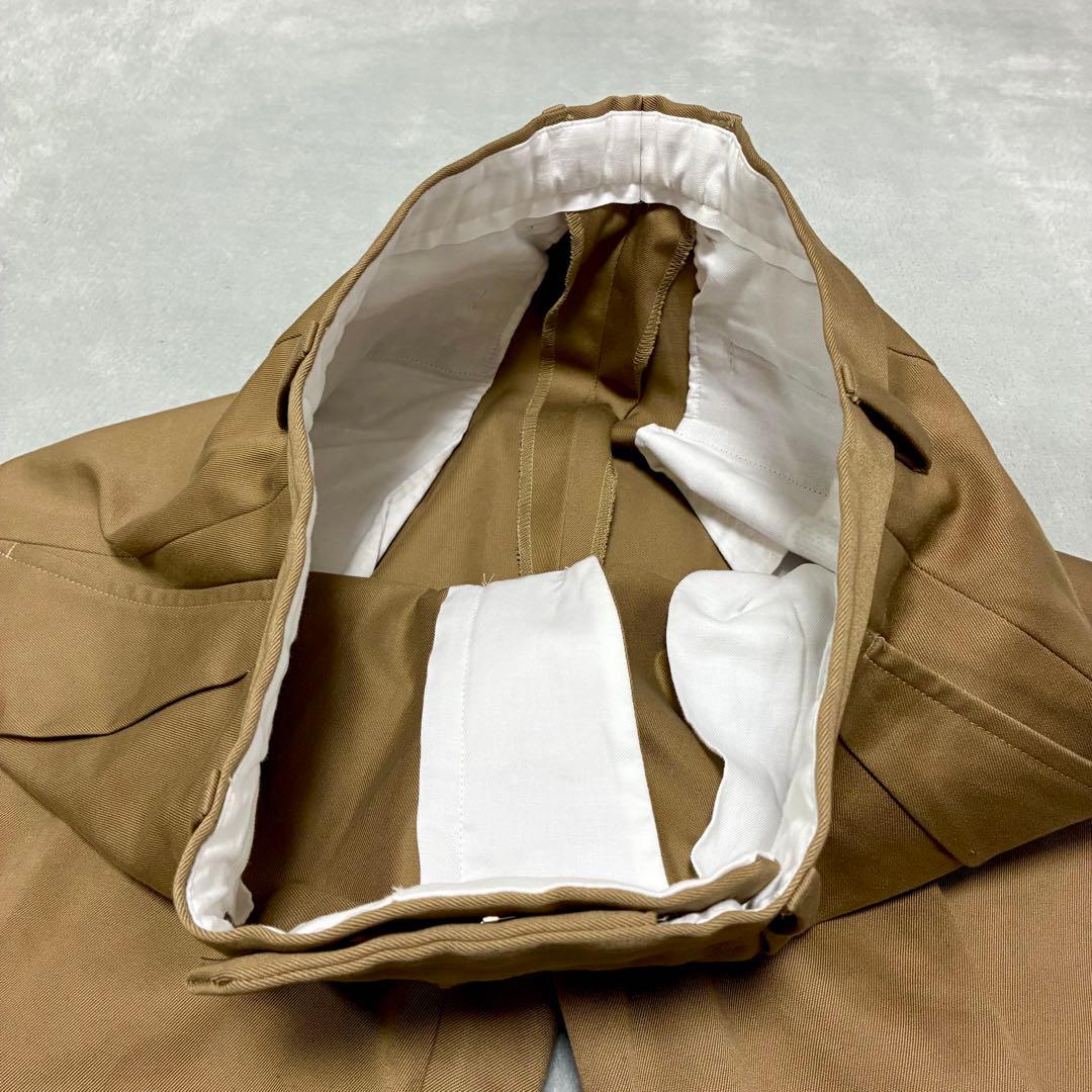 未使用　District 2プリーツ ワイド チノパンツ　Mサイズ