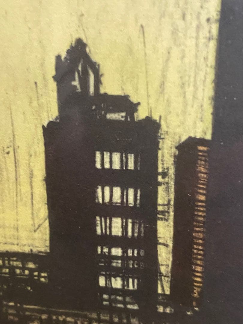 ベルナール・ビュッフェ アルバムニューヨーク 額縁 アート インテリア