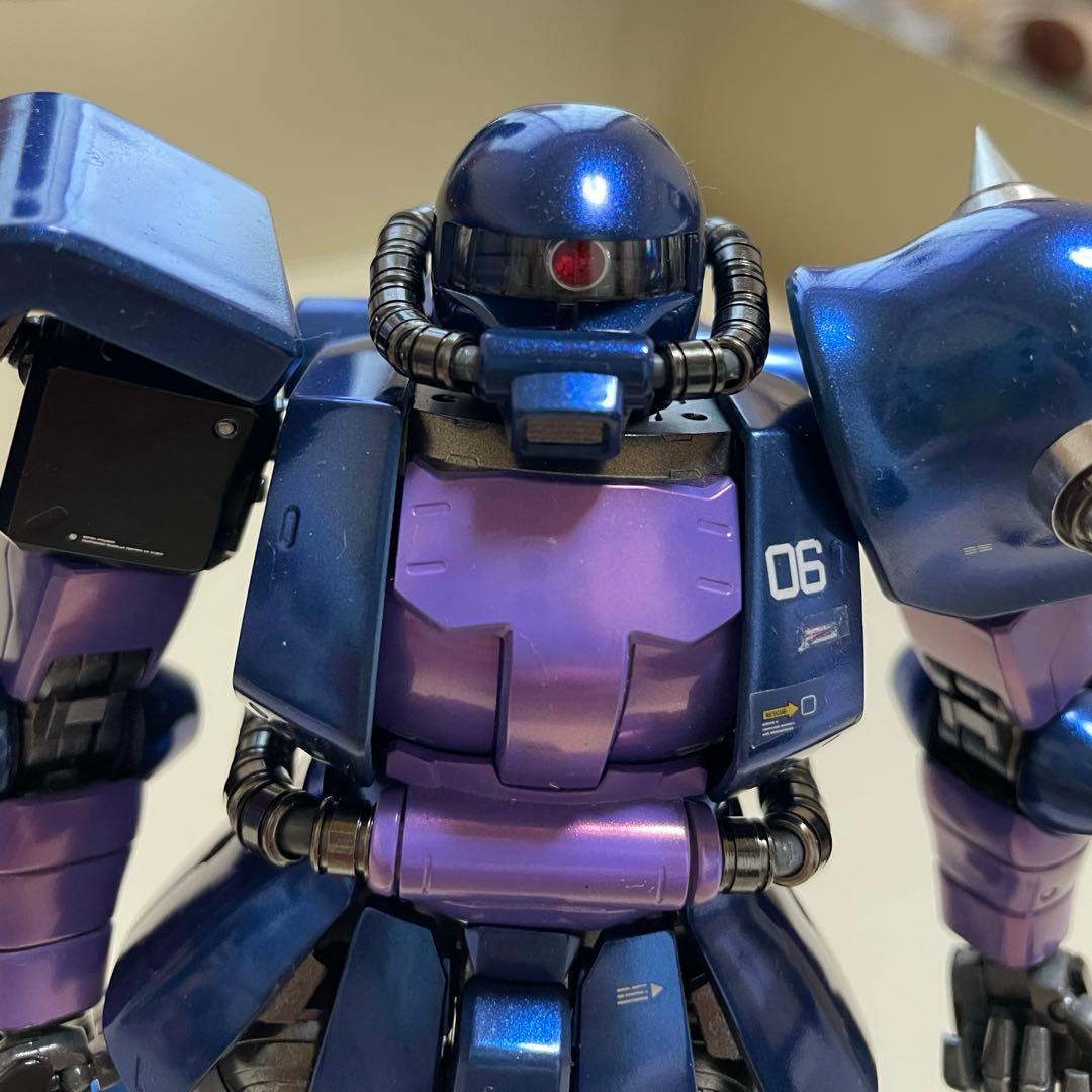 【全塗装、完成品】ザクII 黒い三連星仕様 Ver.2.0