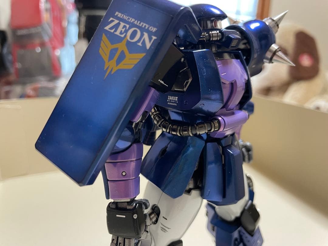 【全塗装、完成品】ザクII 黒い三連星仕様 Ver.2.0