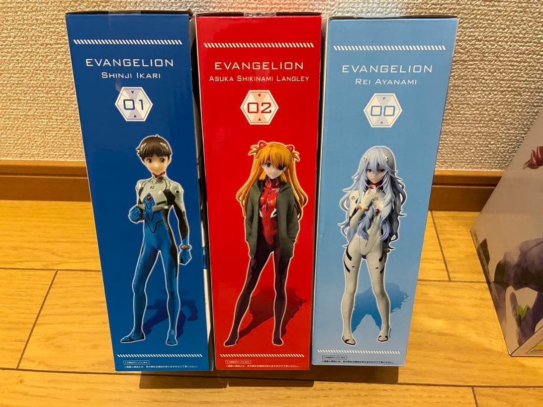 エヴァンゲリオン一番くじ　初号機VS第13号機　フィギュア