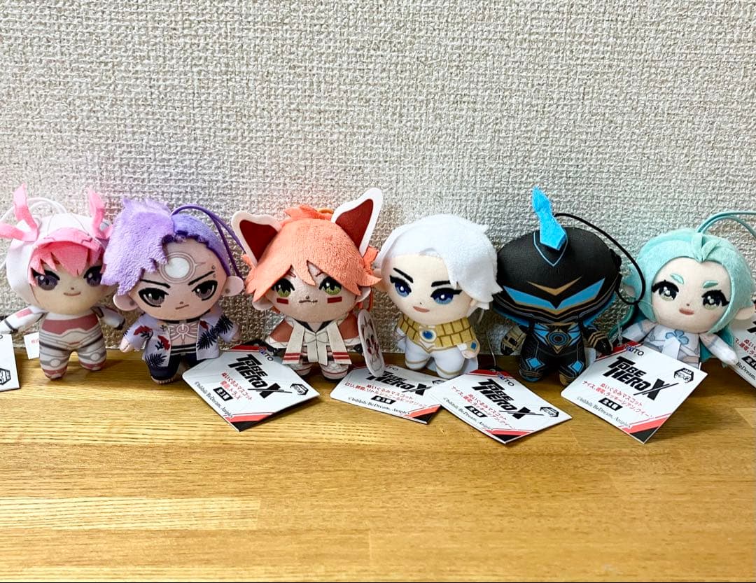 アニメ TO BE HERO X ぬいぐるみマスコット　6種