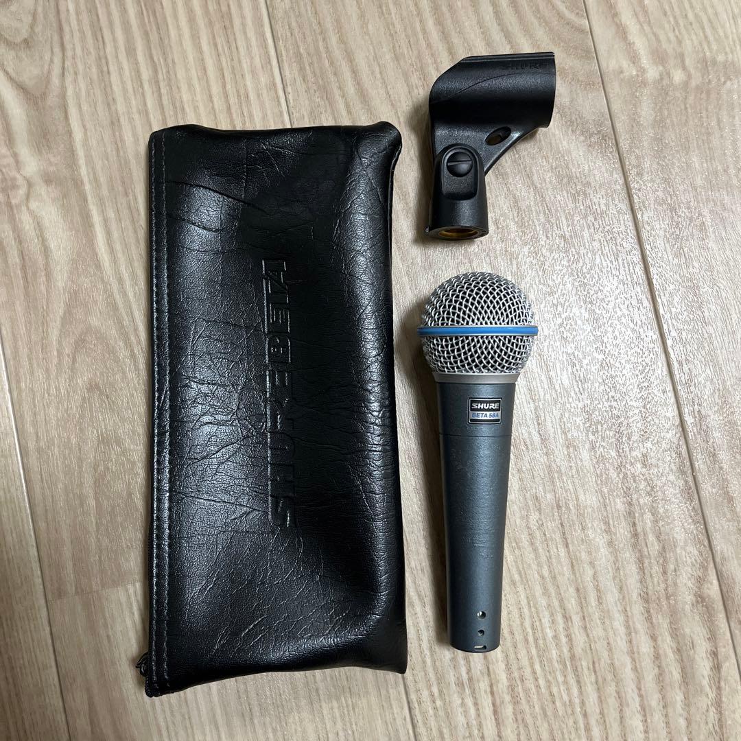 美品SHURE BETA 58A ダイナミックマイク