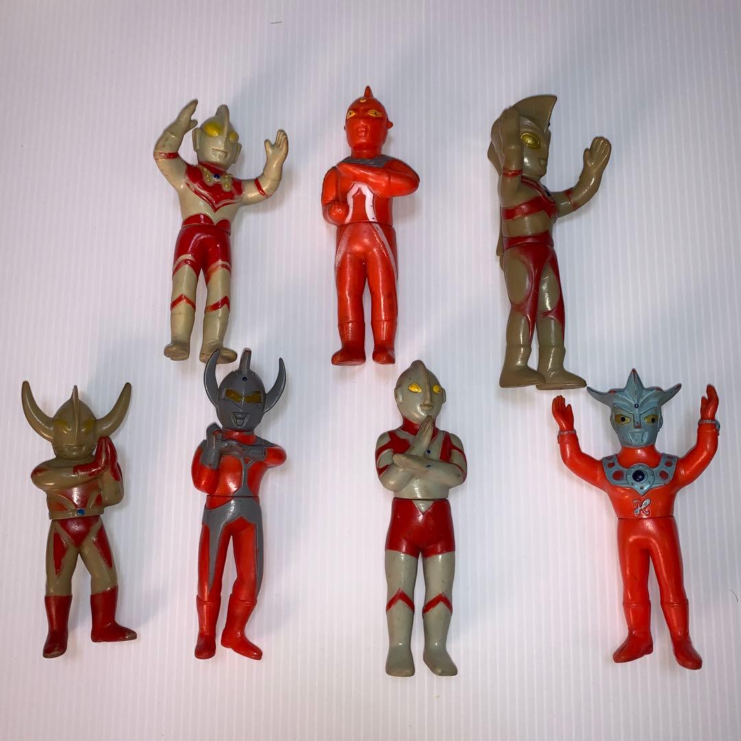 ミニソフビ ウルトラマンシリーズ　7セット