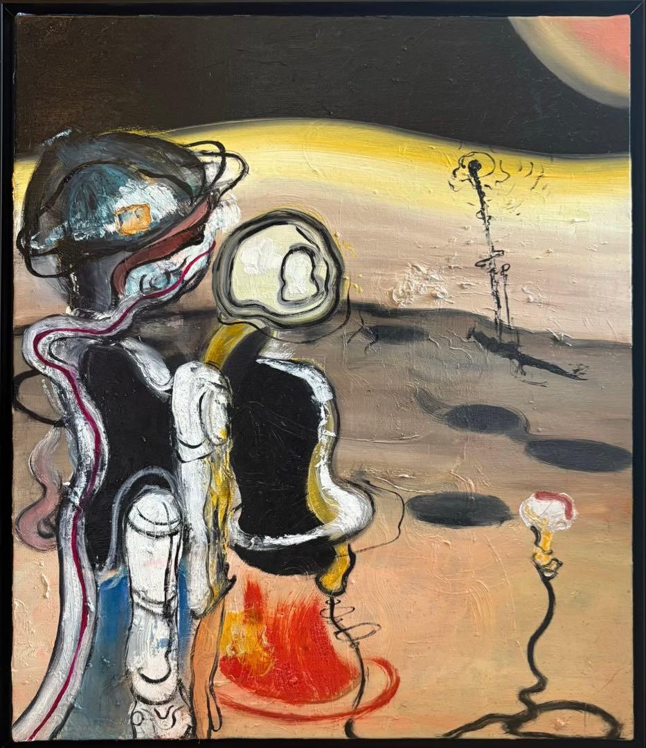 油絵　（自作）