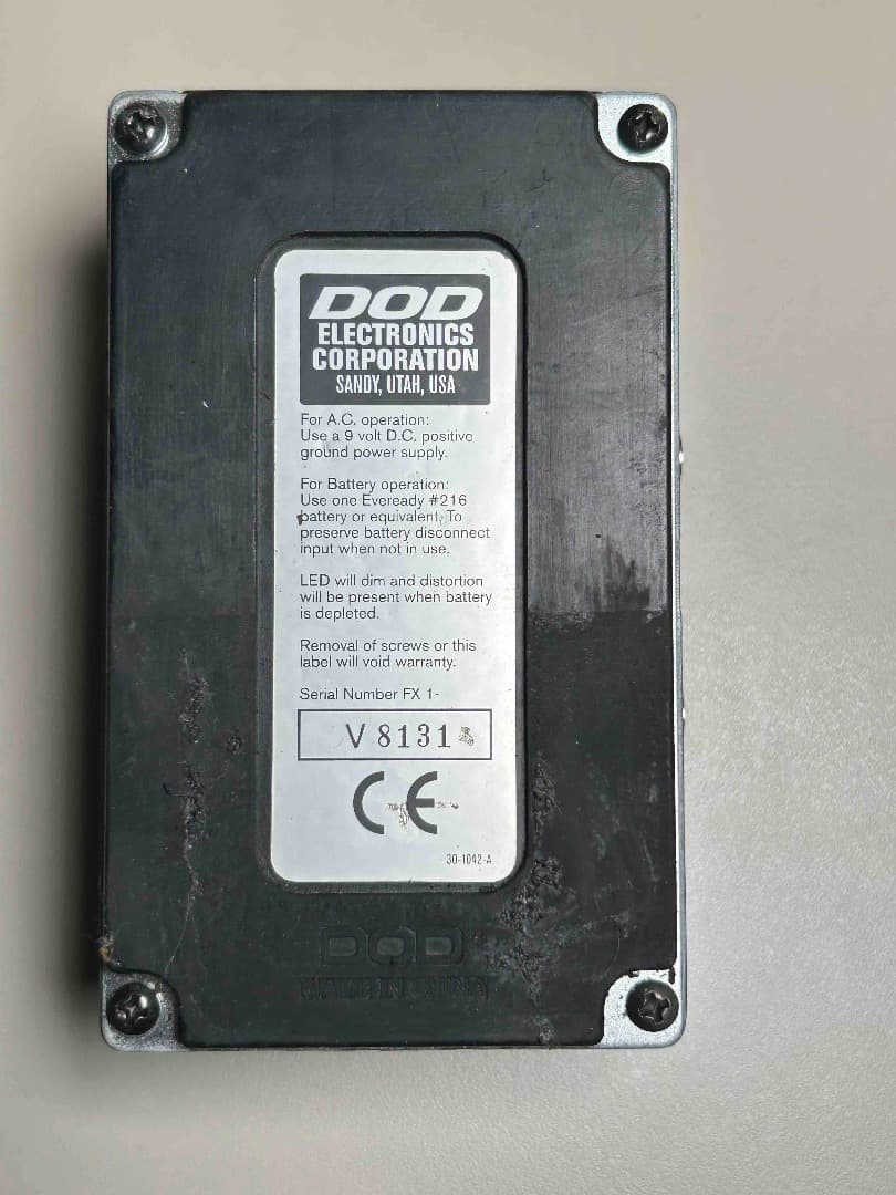 DOD FX64 ICE BOX Stereo Chorus コーラス