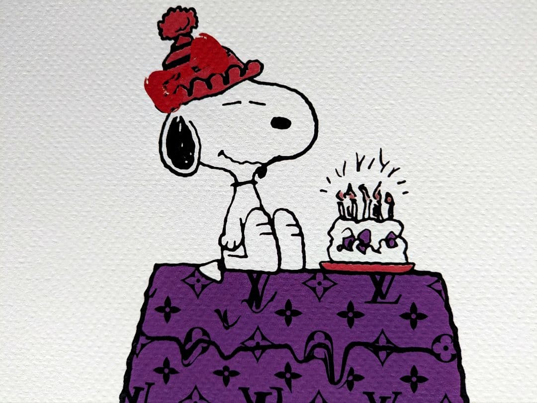 【額装セット】【DEATH NYC】SNOOPY＆FAMILY