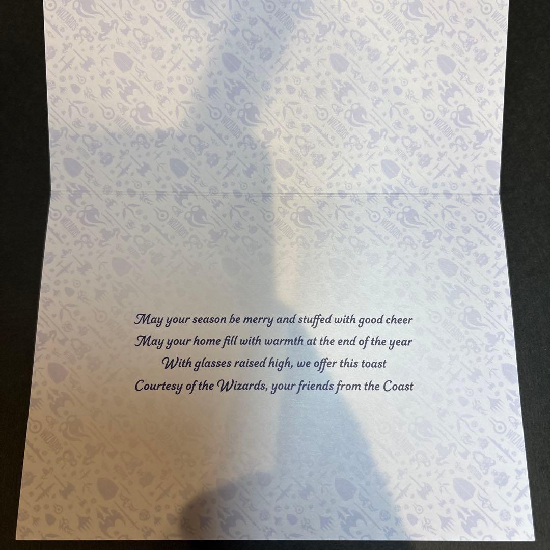 MTG DM聖なるデュエ夜 Cheer 2025年 ホリデーカード　マジック