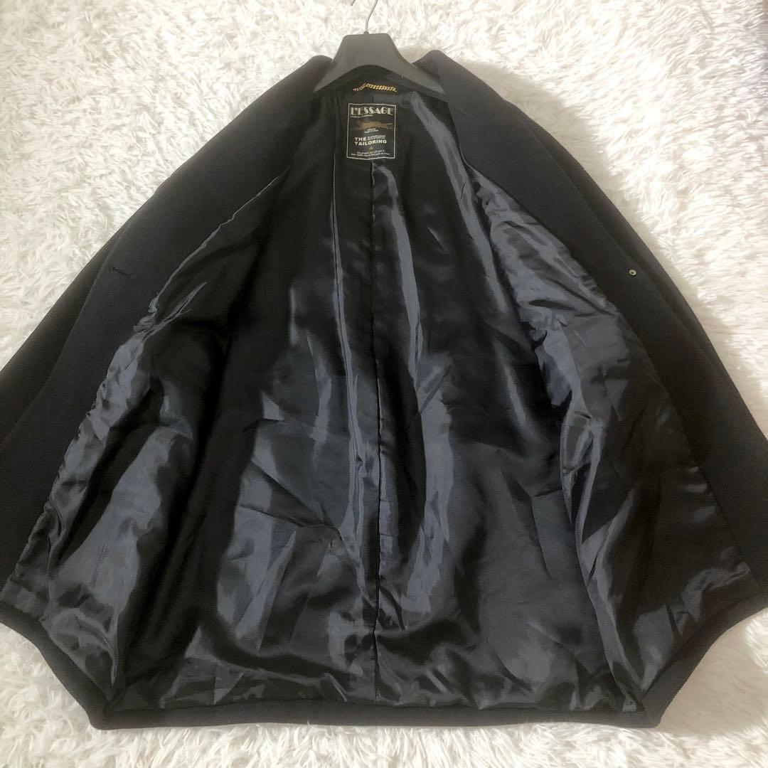 ジャーナルスタンダードレサージュ コクーンミドルコート ネイビー