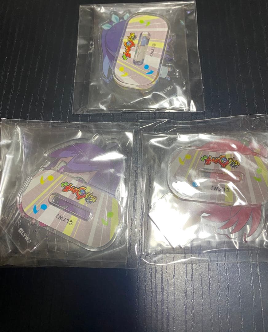 ふぶき姫　百鬼姫　椿姫　妖怪ウォッチ　アクリルスタンド　缶バッジ　キーホルダー