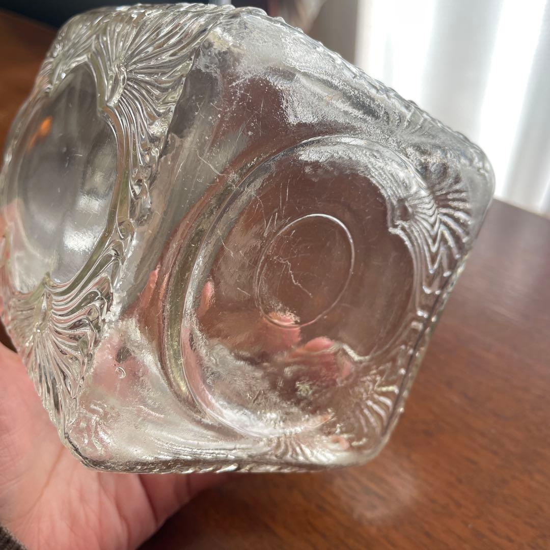 あめや瓶 シュガーポット ガラス瓶 和ガラス