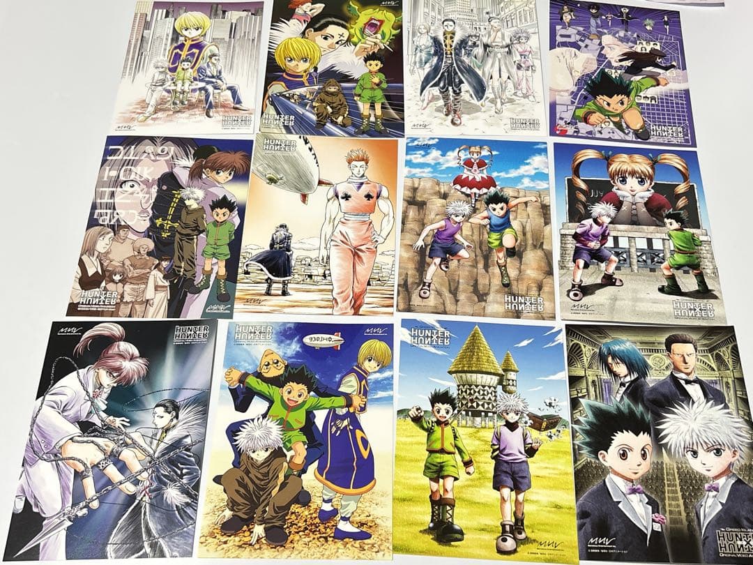 hunter×hunter ポストカード ステッカー 当時品 まとめ売り