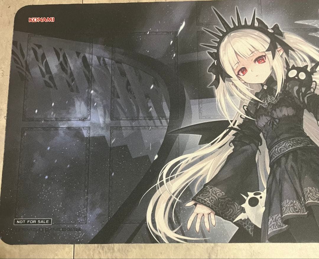 遊戯王 光なき影 ア＝バオ・ア・クゥー プレイマット 開封品