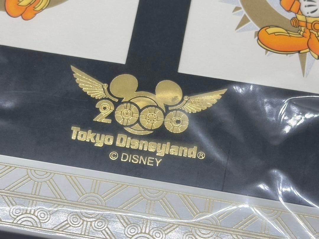 《希少》TDL 東京ディズニーランド　ミレニアム リトグラフ　世界限定2000個
