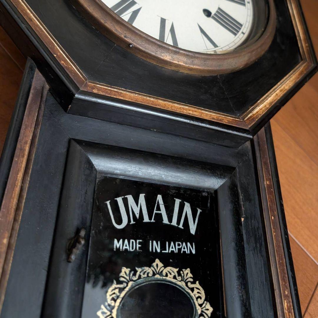 古時計　アンティーク掛時計　振り子時計　古掛時計　尾張時計