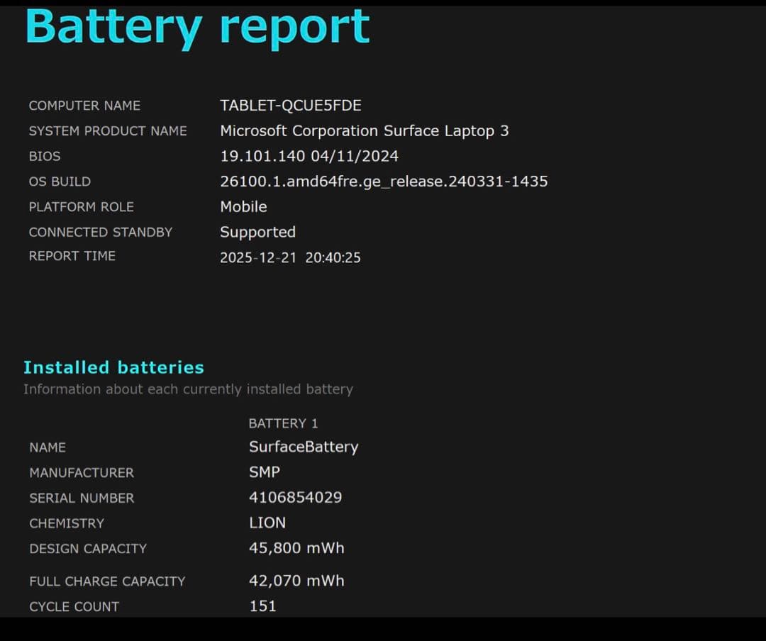 Surface Laptop3 10世代Corei7 16GB 512GB