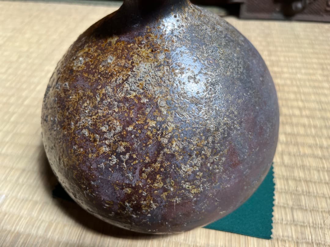 備前　船徳利　花器　壺　壷