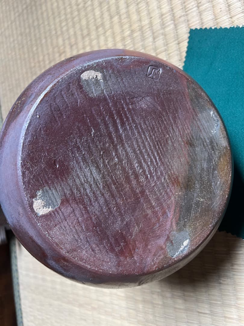 備前　船徳利　花器　壺　壷