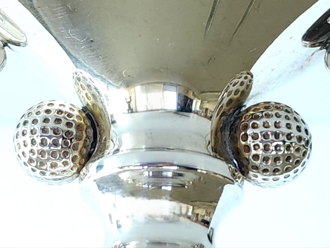 アンティーク 銀製 78'北海道新聞社杯優勝カップ 119.9g トロフィー